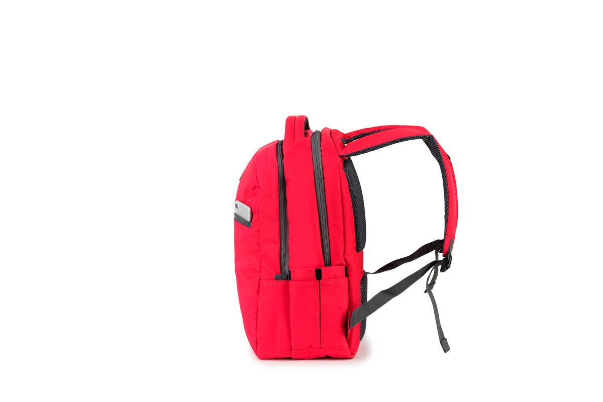 Mochila Urban 26l Rojo/Gris