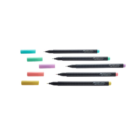 Marcadores Pastel Grip Finepen x5 Colores