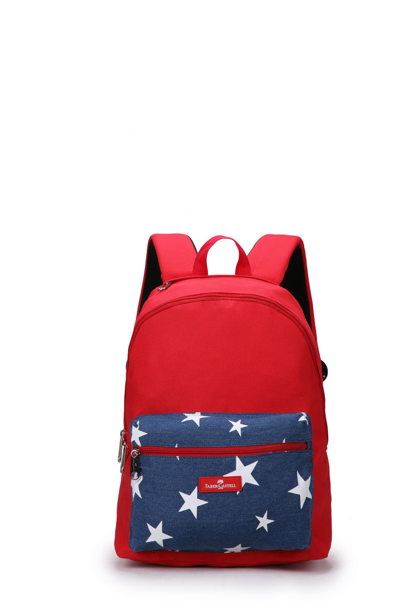 Mochila Energectic 23l Estrellas Azul/Roja