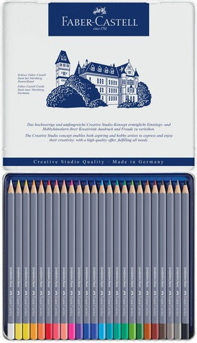 Lápiz Acuarelable Goldfaber x24 Colores