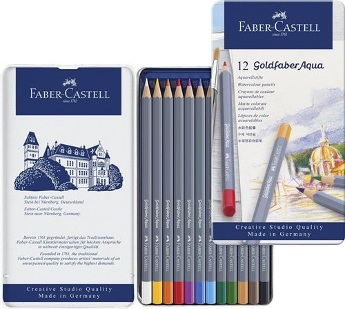 Lápiz Acuarelable Goldfaber x12 Colores