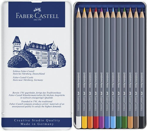 Lápiz Acuarelable Goldfaber x12 Colores