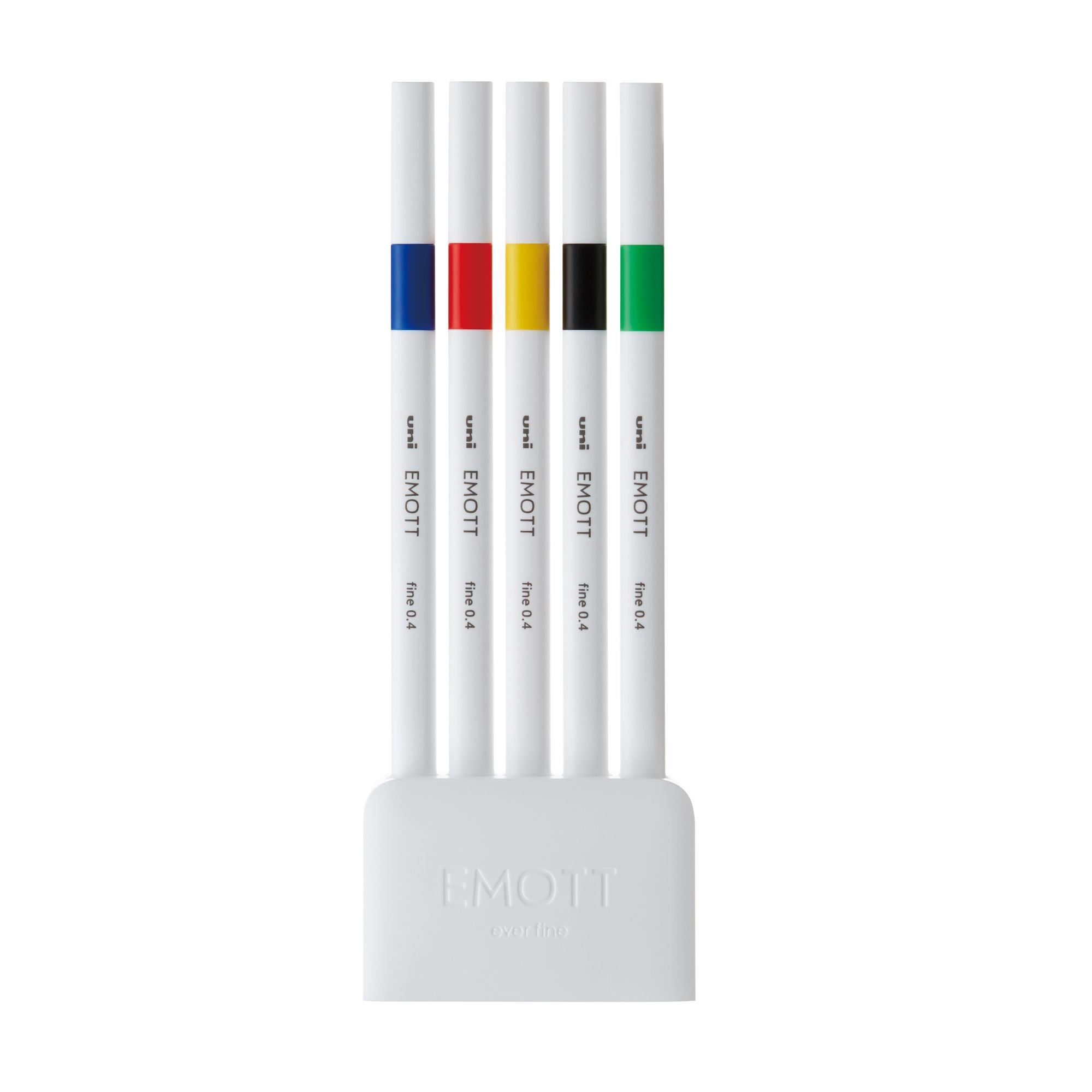 Set Tiralíneas Uniball Emott PEM-SY N°1 x5 Colores