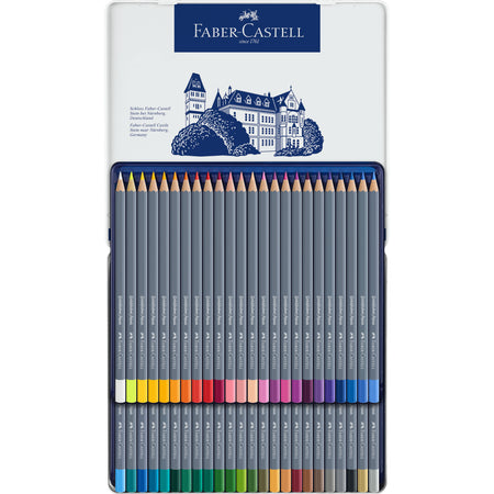 Lápiz Acuarelable Goldfaber Lata Faber-Castell x48 Colores
