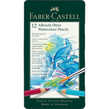 Lápiz Acuarelable A.Dürer Faber-Castell x12 Colores