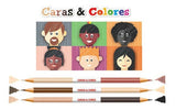 Lápices De Colores Caras Y Colores x30 Colores
