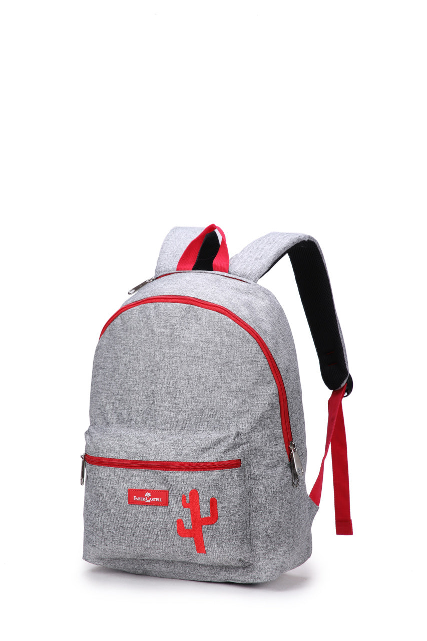 Mochila Energectic 23l Gris/Cactus Rojo