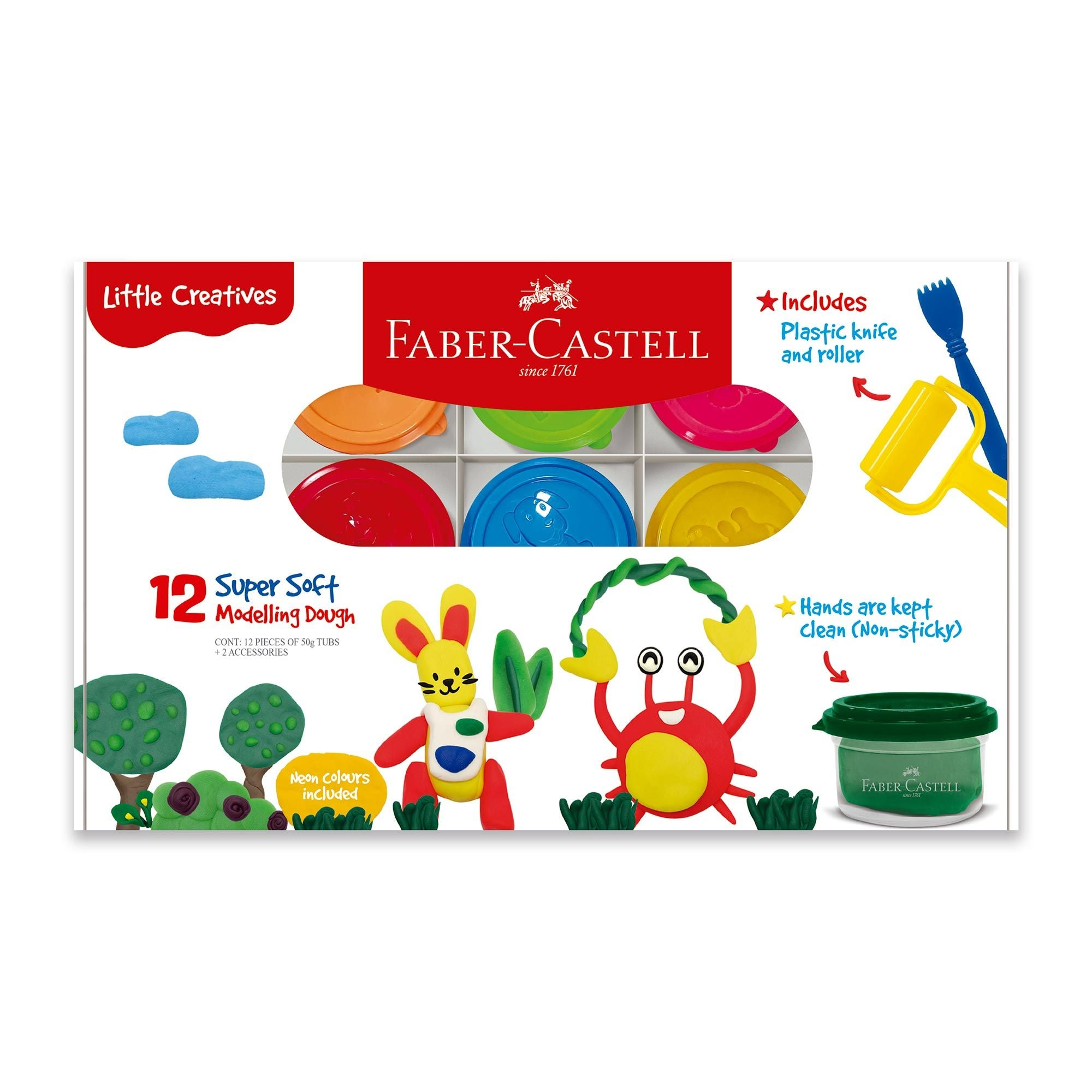 Plastilina Suave Little Creatives x12 Colores