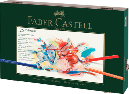 Lápices Art&Graphic Faber-Castell x126 Pzas + Estuche Madera
