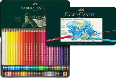 Lápices Colores Acuarelables A.Dürer Faber-Castell x120