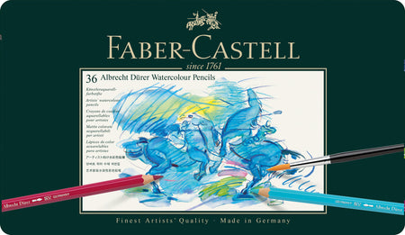 Lápiz de Color Acuarelable A.Dürer Faber-Castell x36 Colores