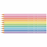 Ecolápiz De Color Pastel Faber-Castell x10 Colores