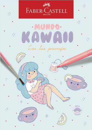 Libro para Colorear Mundo Kawaii