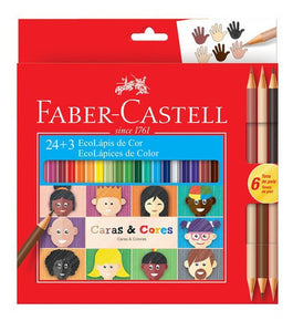 Set 12 Lápices de Colores Faber Castell Super Soft – Dibu Chile